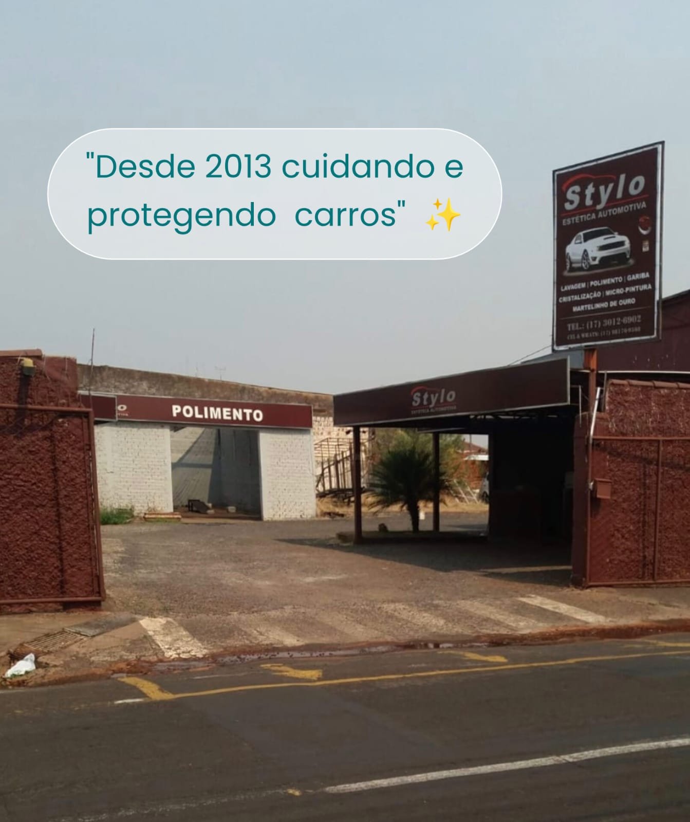 Registro histórico da fachada da Stylo em 2013
